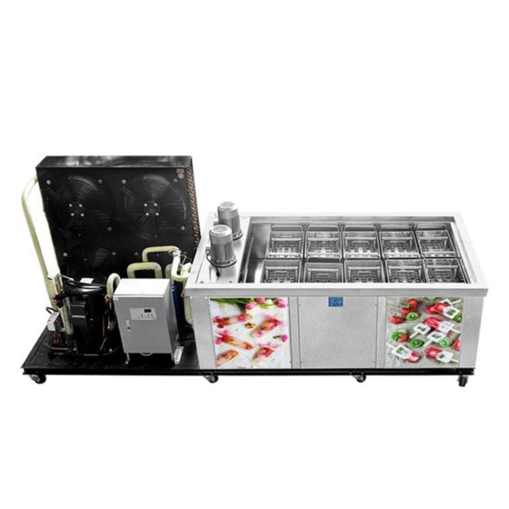 10 Molds Basket Style Ataforma Finamac Fruit Popsicle Ice Cream Machine/Ice Lolly Making Machine/Ice Pop Machine