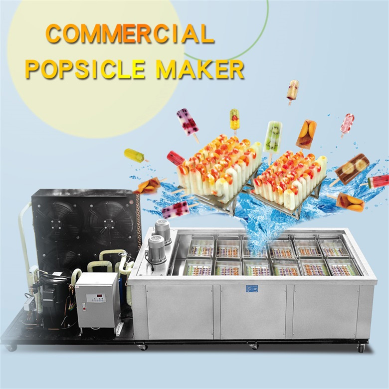 12 Molds High Quality Good Price New Type Milk Fruit Ice Popsicle Machine Ice Cream Making Machine - Popsicle Machine - 2