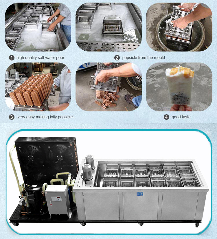 12 Molds High Quality Good Price New Type Milk Fruit Ice Popsicle Machine Ice Cream Making Machine - Popsicle Machine - 4