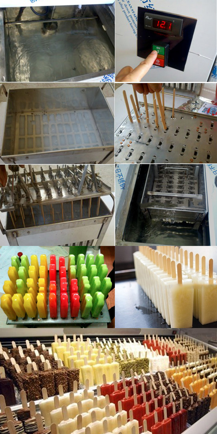 18 Molds Commercial Factory Direct Supply Ice Lolly Making Machine/Popsicle Making Machine - Popsicle Machine - 2