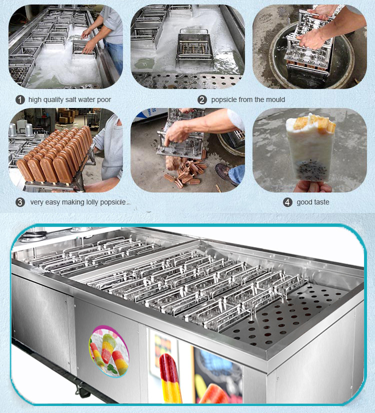 18 Molds Commercial Factory Direct Supply Ice Lolly Making Machine/Popsicle Making Machine - Popsicle Machine - 3