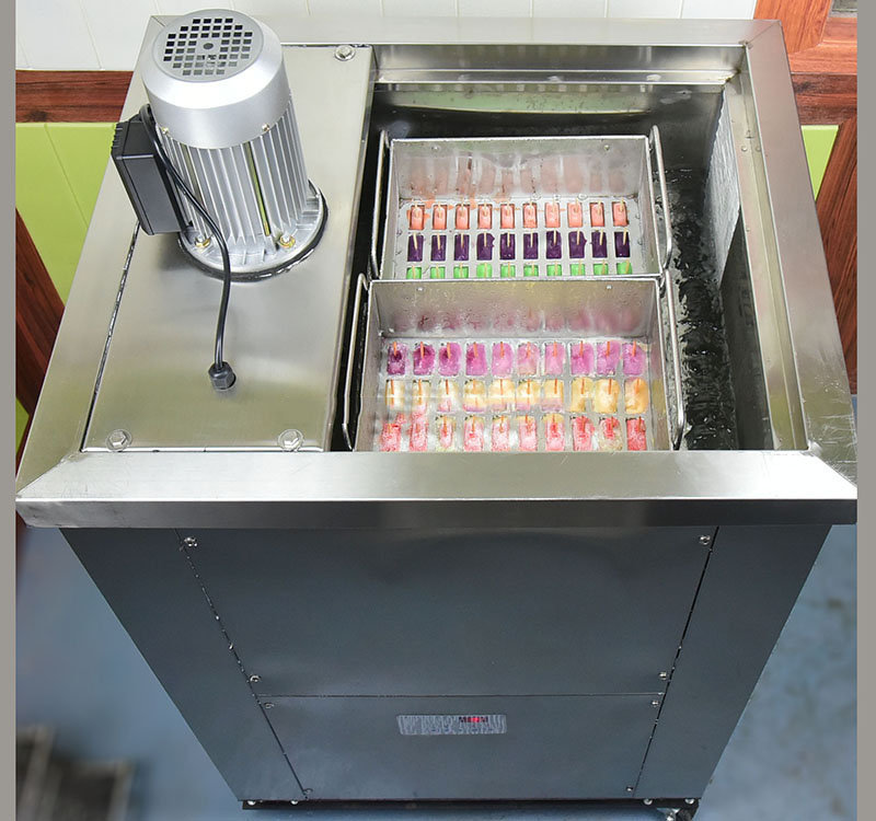CE Manufacturer 2 Molds Popsicle Machine/Ice Lolly Machine/Popsicle Maker - Popsicle Machine - 3