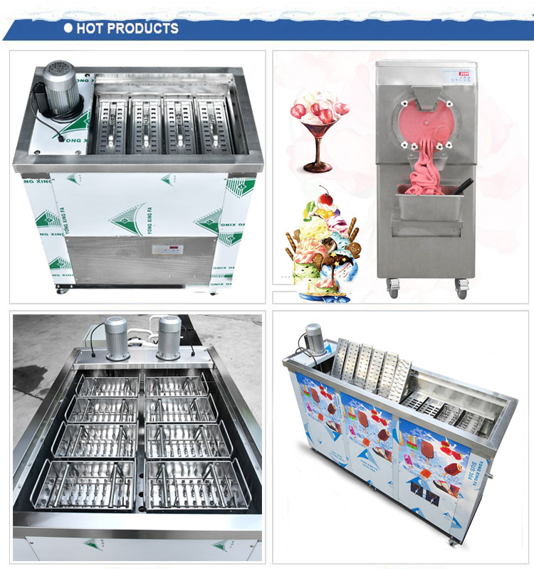 CE Manufacturer 2 Molds Popsicle Machine/Ice Lolly Machine/Popsicle Maker - Popsicle Machine - 5