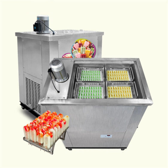 4 Molds High Quality Good Price New Type Milk Fruit Popsicle Machine / Ice Lolly Machine / Popsicle Maker