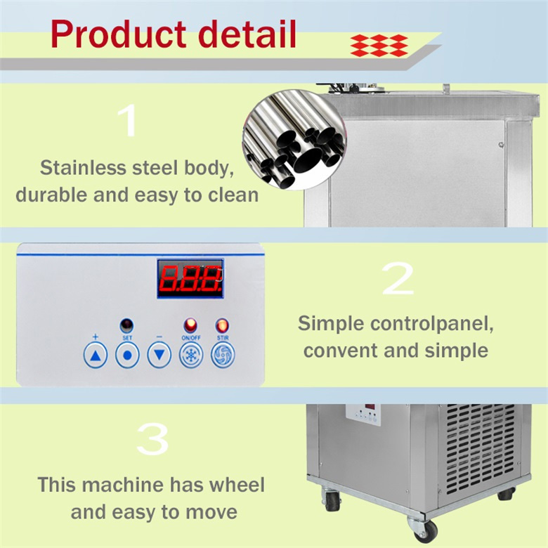 Commercial High Quality Low Price 6 Moulds Popsicle Machine / Ice Lolly Machine / Popsicle maker - Popsicle Machine - 2