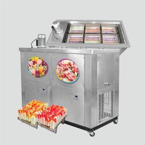 Commercial High Quality Low Price 6 Moulds Popsicle Machine / Ice Lolly Machine / Popsicle maker