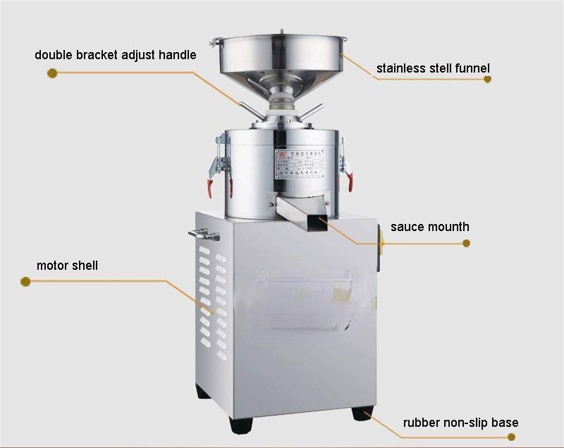 CG-160R Stainless steel automatic high-precision peanut butter grinding machine nutrient-rich cost-saving processing capacity 35kg/h - Grain Grinder - 3
