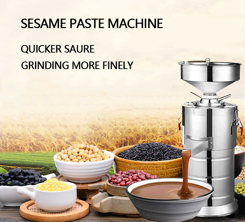 CG-100R Stainless steel automatic high-precision peanut butter grinding machine nutrient-rich cost-saving processing capacity 15kg/h - Grain Grinder - 3