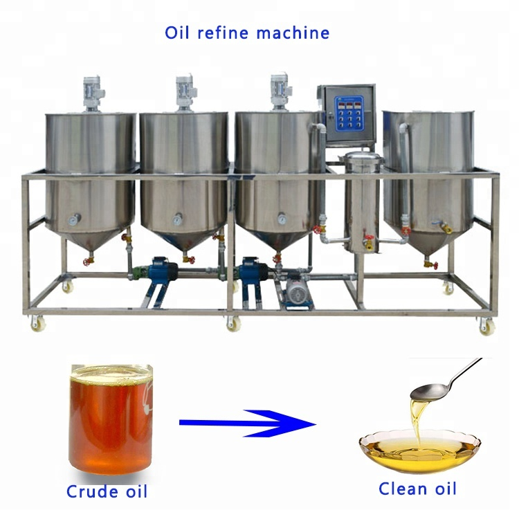 Palm oil coconut oil refining equipment descaling, deacidification, decolorization and deodorization - Commercial Oil Pressing Machine - 4