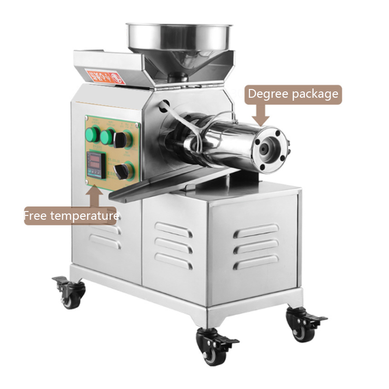 CG-03 Commercial oil press screw press physical press hot and cold press High oil yield oil press with temperature control Processing capacity 15kg/h - Commercial Oil Pressing Machine - 4