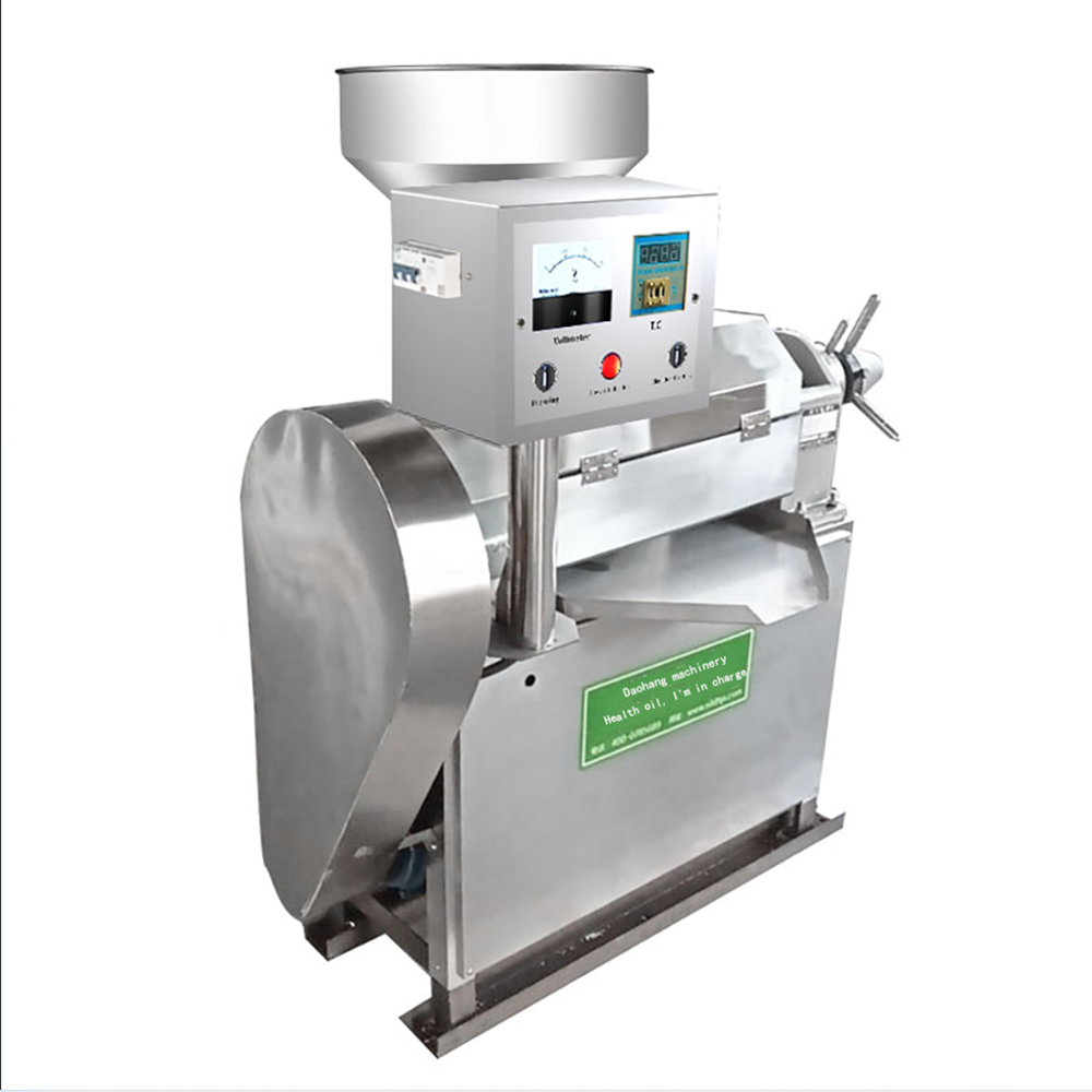 DH85 Commercial oil press screw press physical press hot and cold press High oil yield oil press with temperature control Processing capacity 80kg/h - Commercial Oil Pressing Machine - 3