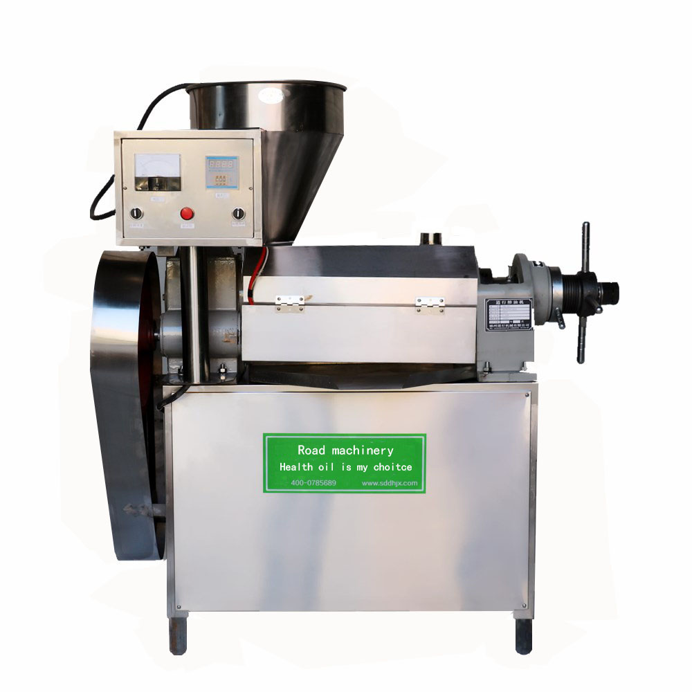 DH85 Commercial oil press screw press physical press hot and cold press High oil yield oil press with temperature control Processing capacity 80kg/h - Commercial Oil Pressing Machine - 1