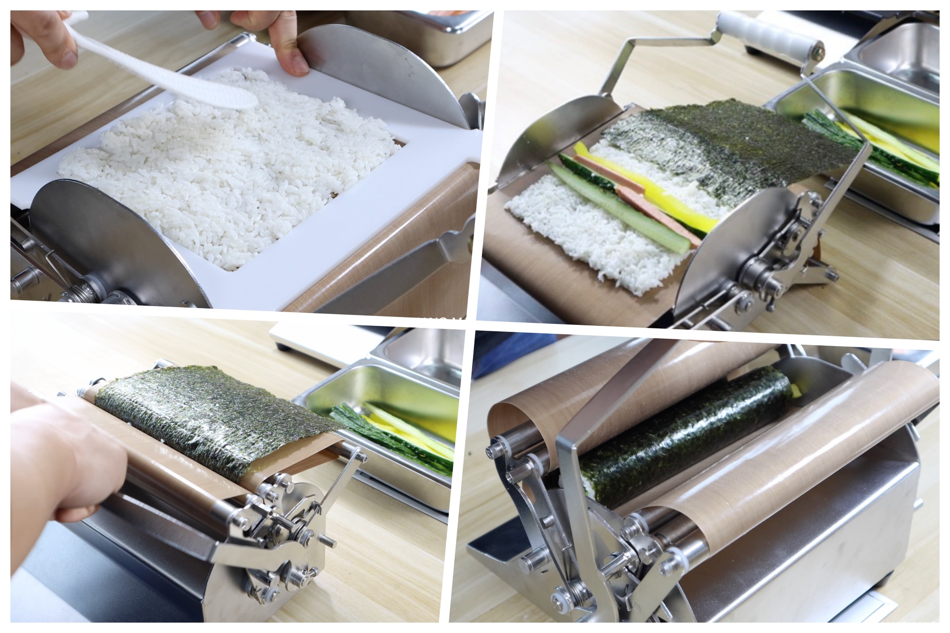 Commercial small desktop manual sushi forming machine - Snack Machine - 5