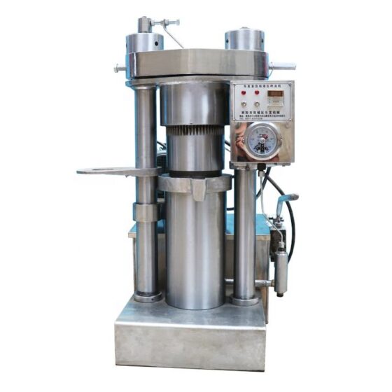 185mm Automatic small volume stainless steel high oil yield easy to operate hydraulic oil press capacity 20-30kg/h