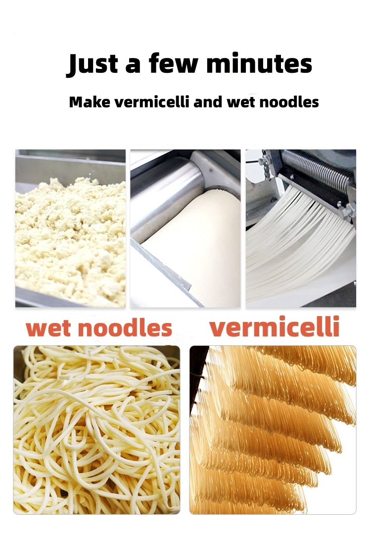 High Quality For Factory Ramen Noodles  Maker And Fresh Rice Noodle Making Machine Restaurant Using Instatnt Noodles Machine - Commercial Using Noodel Machine - 9