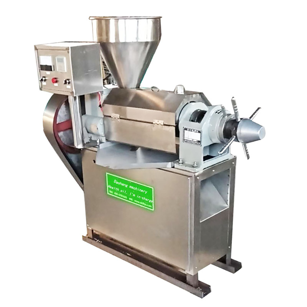 DH85 Commercial oil press screw press physical press hot and cold press High oil yield oil press with temperature control Processing capacity 80kg/h - Commercial Oil Pressing Machine - 7