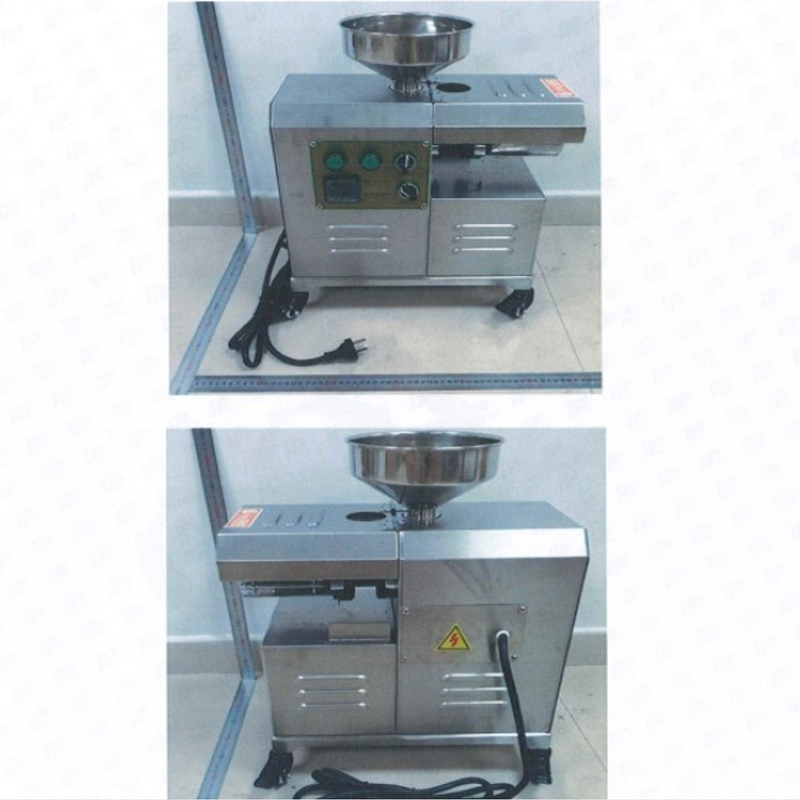 CG-03 Commercial oil press screw press physical press hot and cold press High oil yield oil press with temperature control Processing capacity 15kg/h - Commercial Oil Pressing Machine - 12