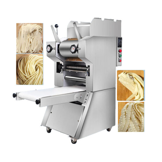 Noodles Cutter Electric Fresh Pasta Maker Machine Processing Dough Roller Sheeter Kneading Machine Ramen Noodle Maker Restaurant