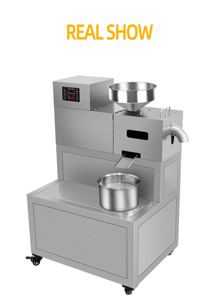 P20 Automatic intelligent operation of oil press stainless steel 24 hours continuous pressing capacity 8-13kg/h