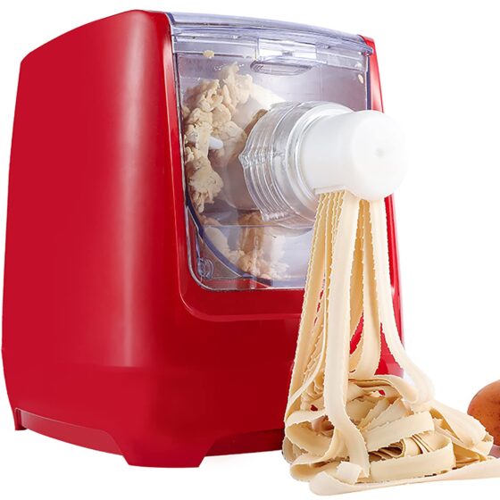 Electric Pasta Machine Automatic Noodle Maker Includes 13 Molds for Different Shapes, Make in 15 Minutes Kitchen Appliances
