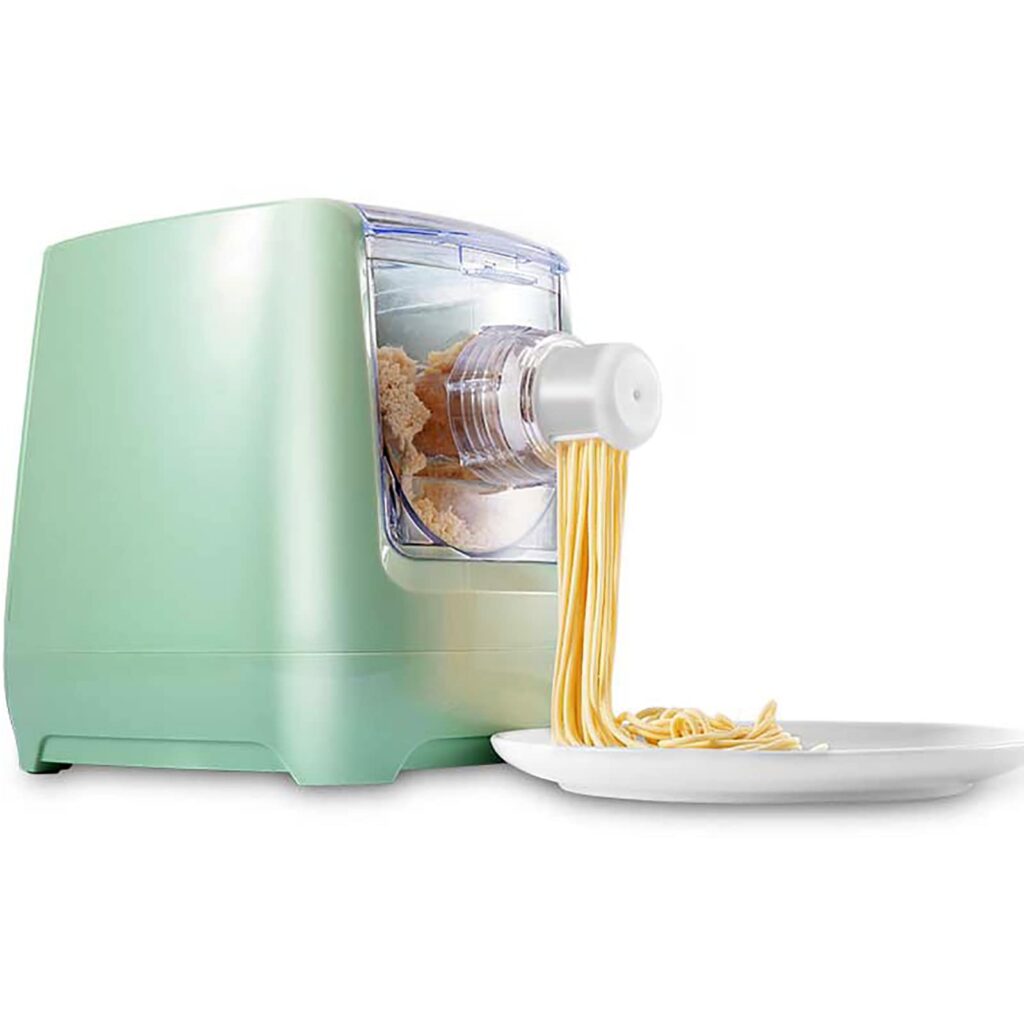 Electric Pasta Machine Automatic Noodle Maker Includes 13 Molds for Different Shapes, Make in 15 Minutes Kitchen Appliances