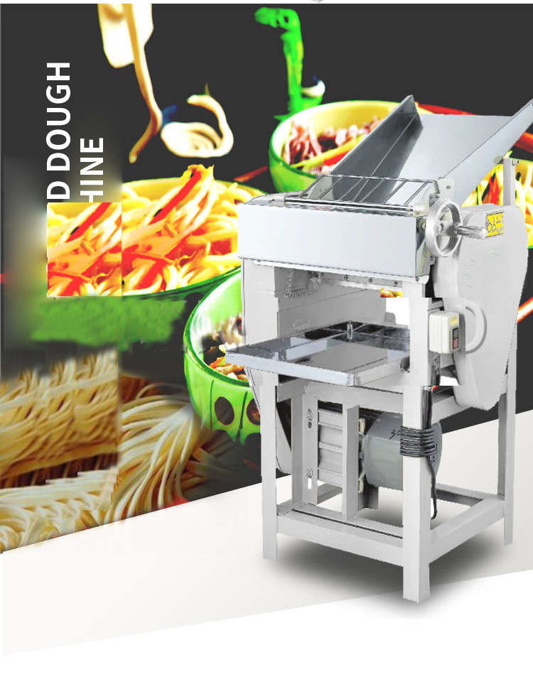 Electronic Fresh Noodle Machine High-Speed Dough Sheet Pressing Machinery Fresh Noodles Maker - Commercial Using Noodel Machine - 6