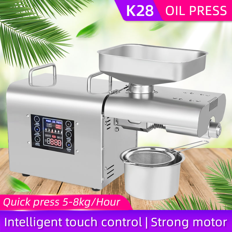 K28 small powerful high-power intelligent electric oil press