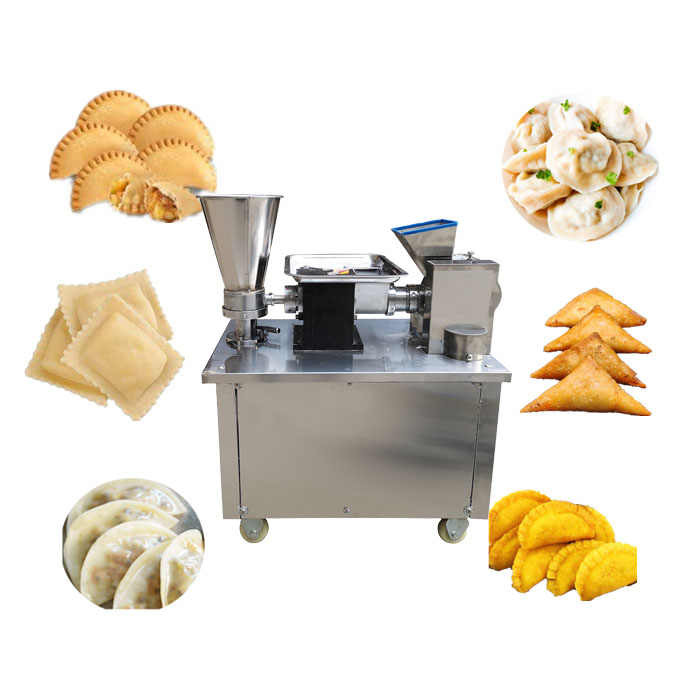 Automaticall Dumpling Machine With Customized Dumpling Samsao Maker Spring Roll Automatic Commercial Making Russian Ravioli Maker Curry Puff Forming - Bun/MoMo Machine - 1
