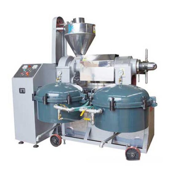 RF95A-RF130A Commercial oil press screw press physical press hot and cold press High oil yield oil press with temperature control
