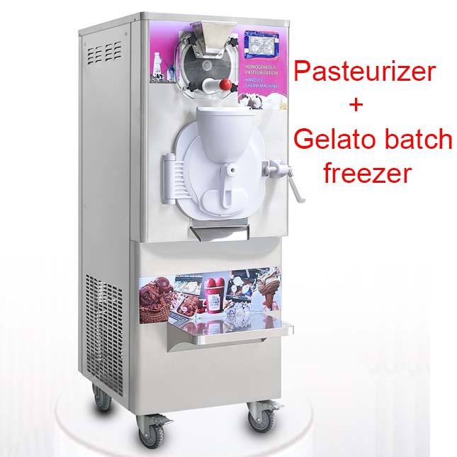 结合巴氏杀菌机和硬冰淇淋机/冰淇淋机/硬冰淇淋机的功能