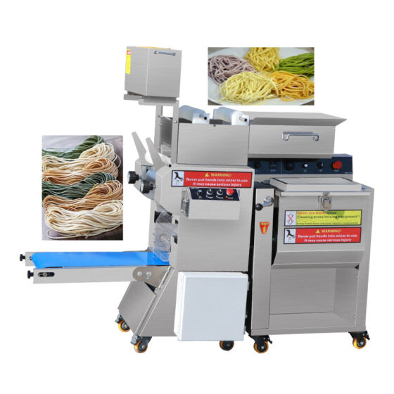 All In One Fresh Noodle Making Machine Noodles Maker Thickness and Speed Can be Adjusted