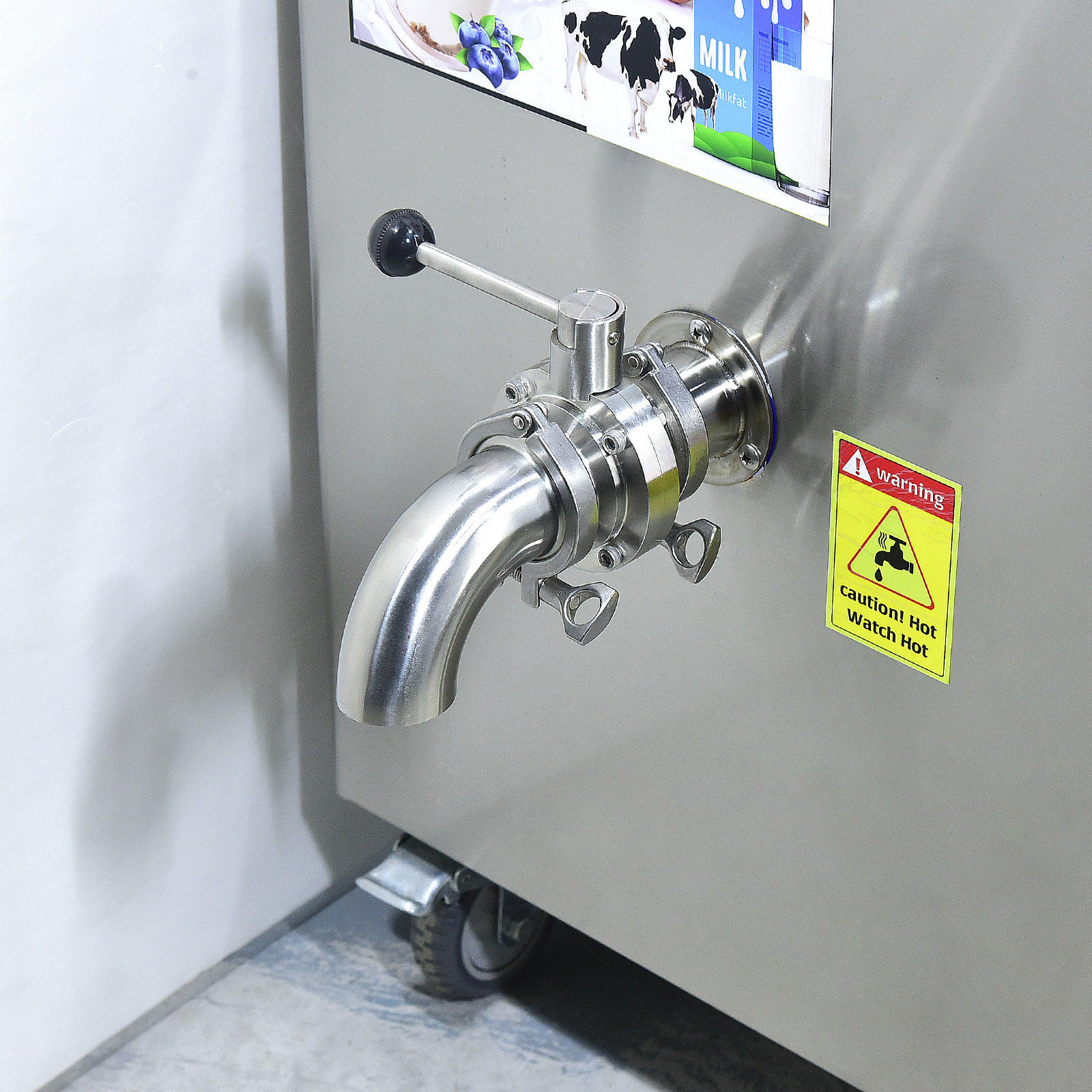 36L Low and High Milk Juice Temperature Pasteurization Machine/Milk Pasteurizer/Milksterilization Machine with refrigeration - milk pasteurizer - 19