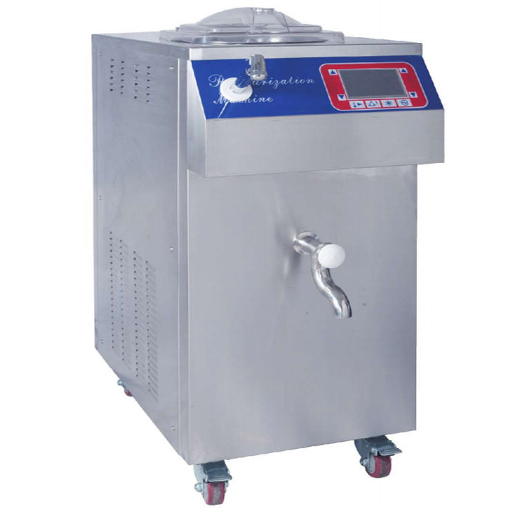 40L Low and High Temperature Pasteurization Machine/Milk Pasteurizer/Milksterilization Machine with Refrigeration - milk pasteurizer - 4