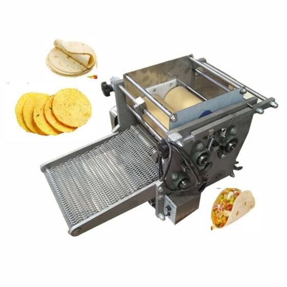 Hotselling Snack Device Mexico Food Popular Tortilla Maker With Corn Flour Tortilla Skin Making Machine